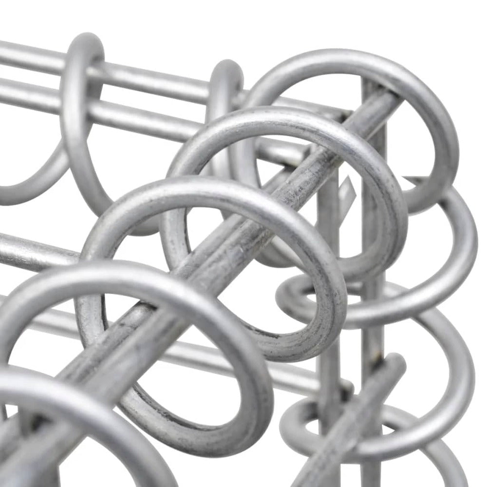 VIDAXL Garage Tondeuse à Gazon Lit Surélevé 110x80x60 Cm Fil En Acier
