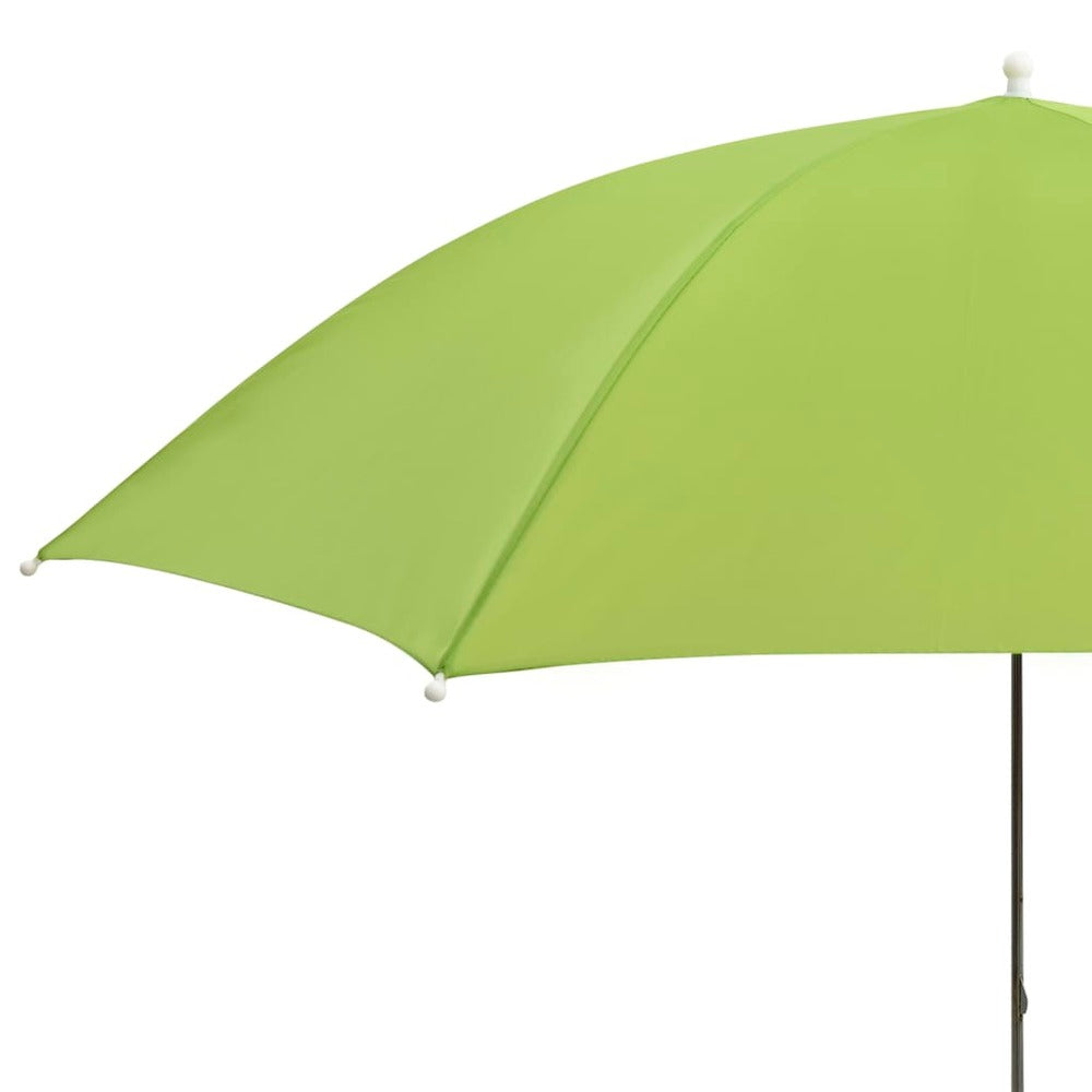 VIDAXL Parasols De Chaise De Camping 2 Pcs Vert 105 Cm