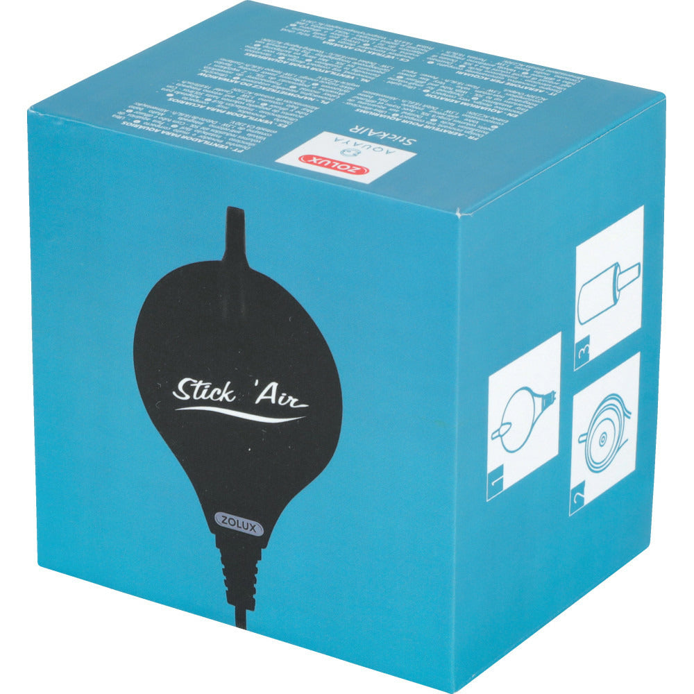 Zolux Bulleur Aérateur 1.5w Débit 18.6 L/h Noir Pour Aquarium Max 50 Litres
