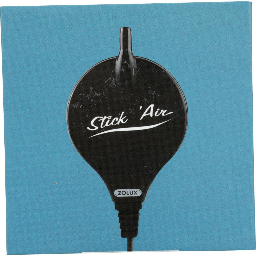 Zolux Bulleur Aérateur 1.5w Débit 18.6 L/h Noir Pour Aquarium Max 50 Litres