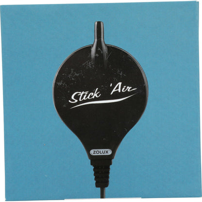 Zolux Bulleur Aérateur 1.5w Débit 18.6 L/h Noir Pour Aquarium Max 50 Litres