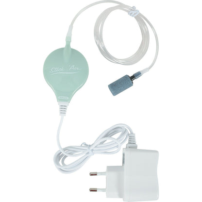Zolux Bulleur Aérateur 1.5w Débit 18.6 L/h Vert Pour Aquarium Max 50 Litres