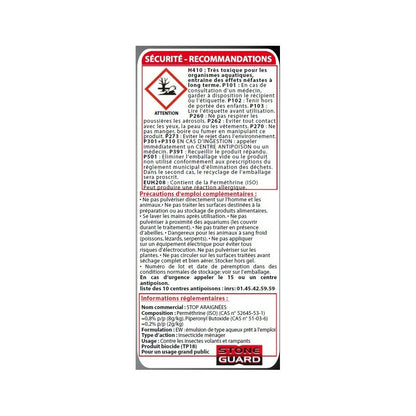  Stop Araignées Lot De 3 X 1l - Pulvérisateurs Anti Araignée Protection Longue Durée - Fabriqué En France