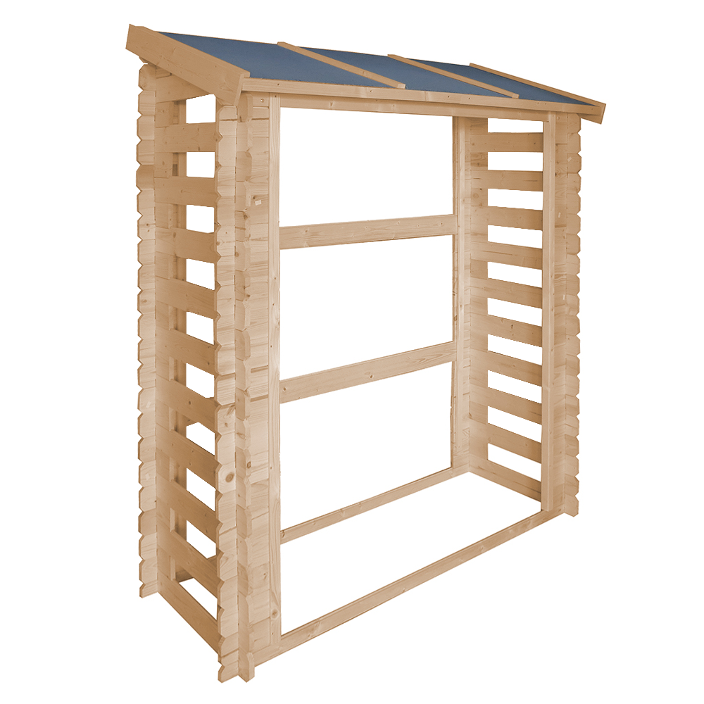  Abri à Bûches 1,75 M3 - Abri De Stockage Pour Bois De Chauffage - Range Bûches Extérieur - Abri à Vélo/container - M201