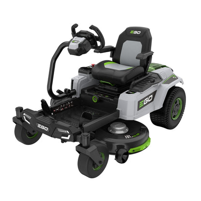  Tondeuse à Gazon Zero Turn (avec Volant) Batterie 15ah Chargeur Mural Inclus Ego Coupe 107 Cm Zt4201es