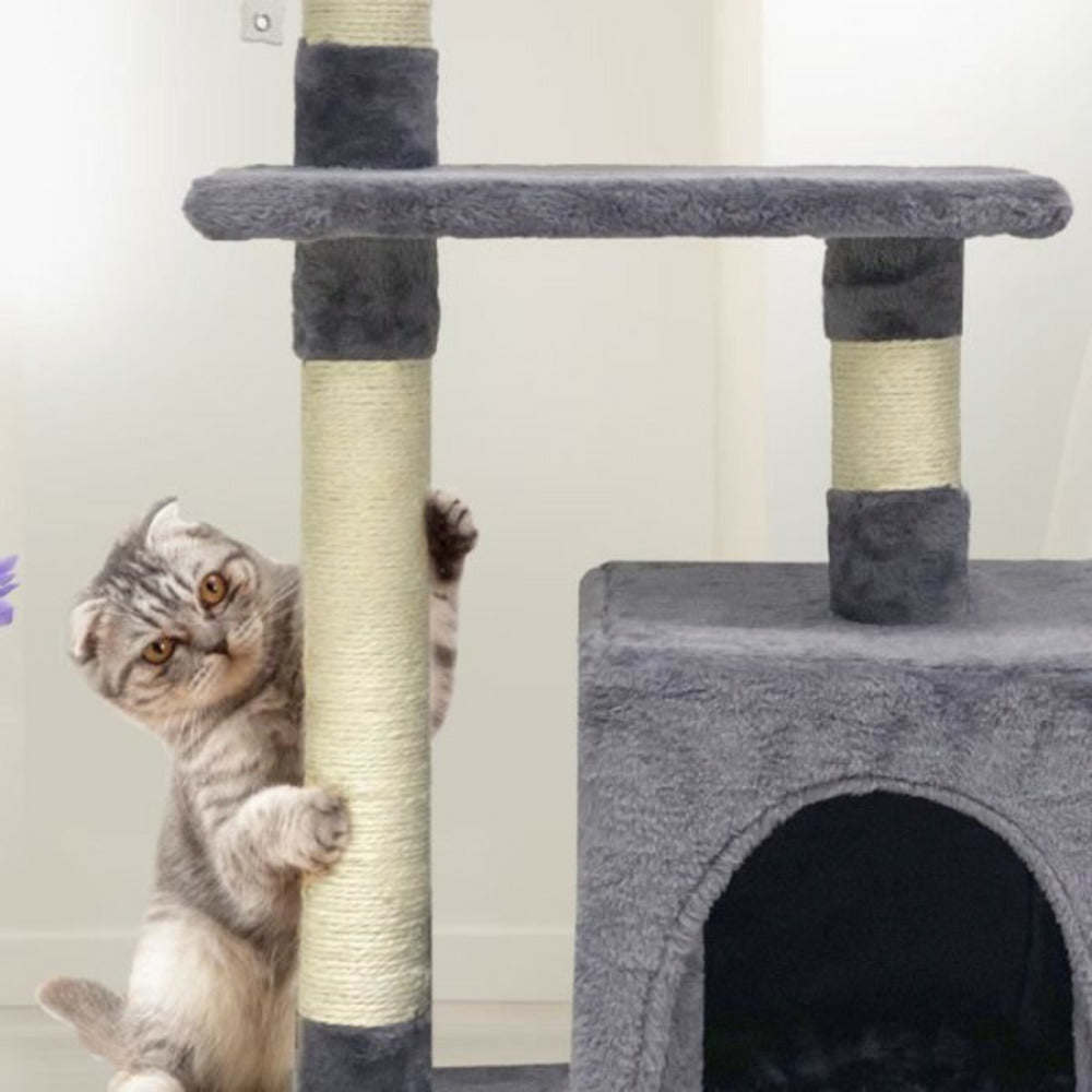  Poppy Arbre A Chat - 50x30x80cm - Gris