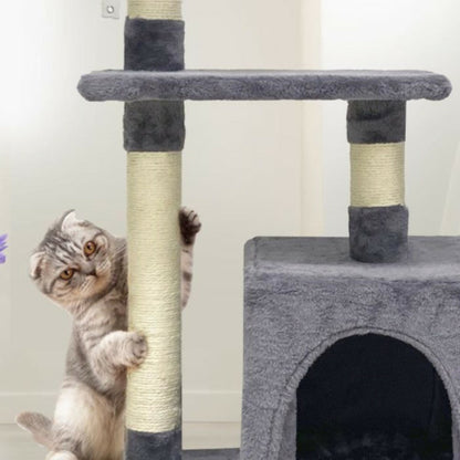  Poppy Arbre A Chat - 50x30x80cm - Gris