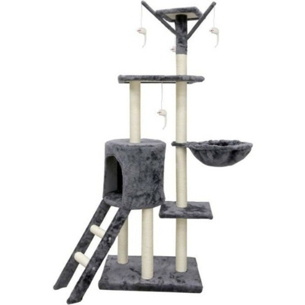  Jipsy Arbre A Chat Gris - 79 X 34 X 138 Cm - Gris