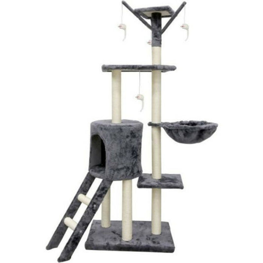  Jipsy Arbre A Chat Gris - 79 X 34 X 138 Cm - Gris