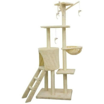  Jipsy Arbre A Chat Beige - 79 X 34 X 138 Cm - Beige