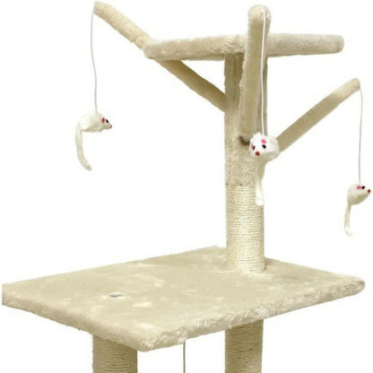  Jipsy Arbre A Chat Beige - 79 X 34 X 138 Cm - Beige
