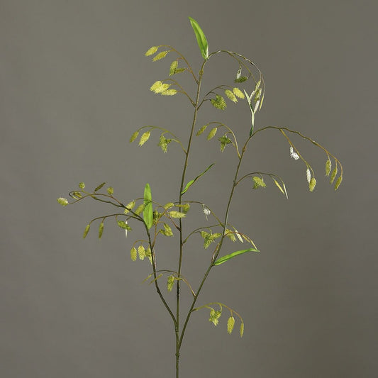  Avoine Artificiel En Branche 3 Ramures H 78 Cm Aerien Et Rare
