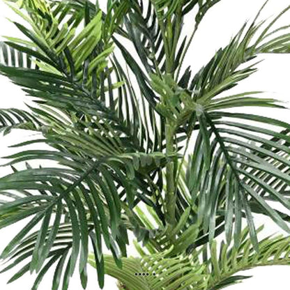  Joli Palmier Areca Artificiel En Pot Multitroncs H 85 Cm Vert - Choisissez Votre