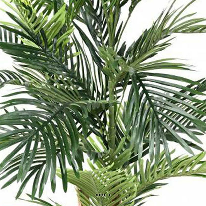  Joli Palmier Areca Artificiel En Pot Multitroncs H 150 Cm Vert - Choisissez Votr