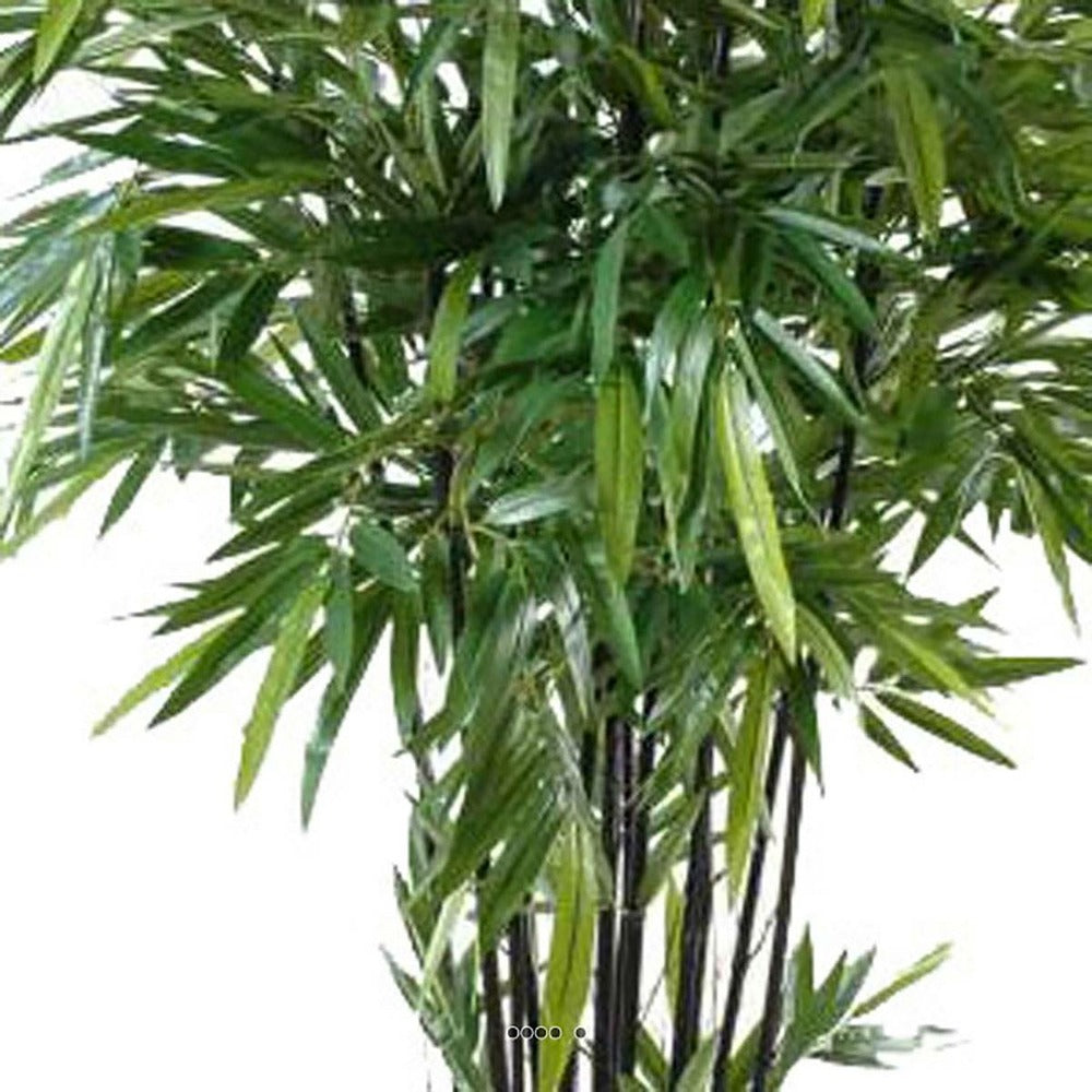  Bambou Artificiel à Cannes Noires Effet Zen H 210 Cm - Choisissez Votre Hauteur:
