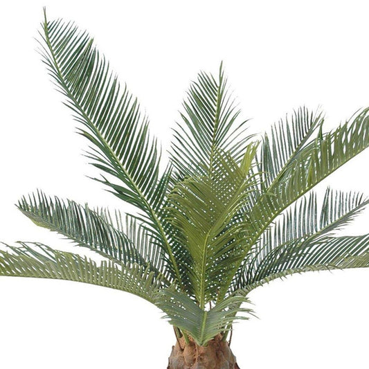 Palmier Cycas Artificiel En Pot H 50 Cm Vert - Choisissez Votre Hauteur: H 50 Cm