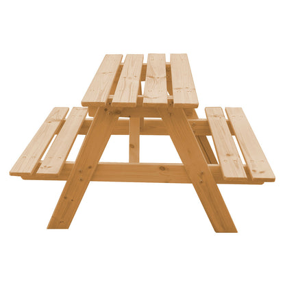  Table Enfant En Bois – Table Et Chaise Enfant - 81x60xh50 Cm - M012-1