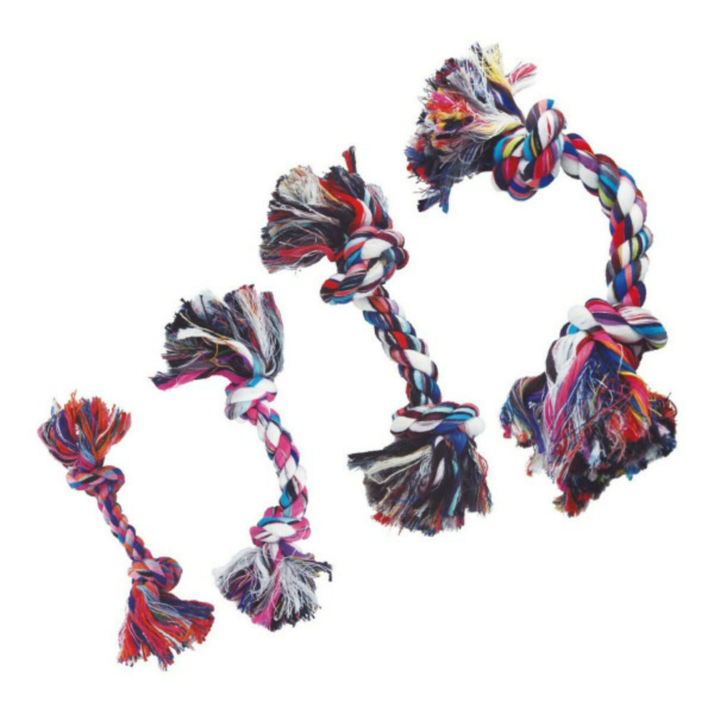 Gloria Jouet Pour Chien Multicouleur Nœud Coton (22 Cm)