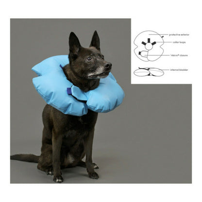  Collier De Récupération Pour Chiens Air-o Bleu Gonflable (30-38 Cm)