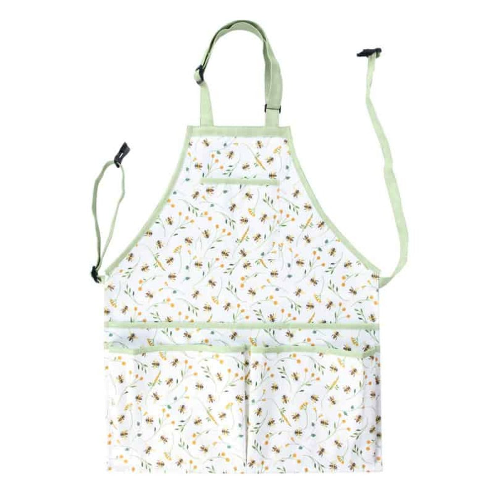 ESSCHERT DESIGN Tablier Jardinage Imprimé Abeilles Tu