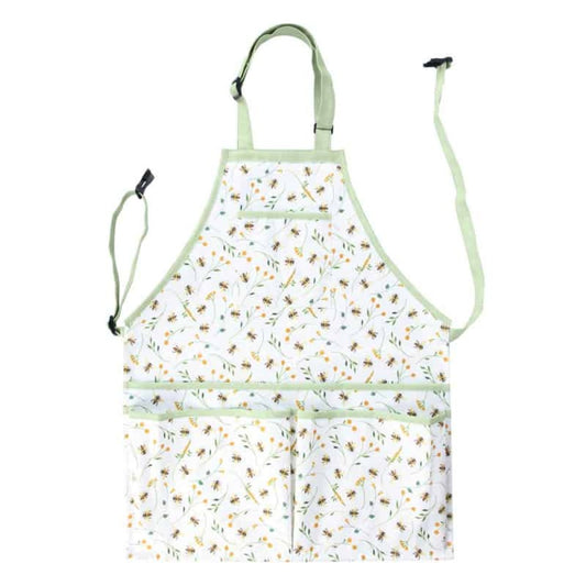 ESSCHERT DESIGN Tablier Jardinage Imprimé Abeilles Tu