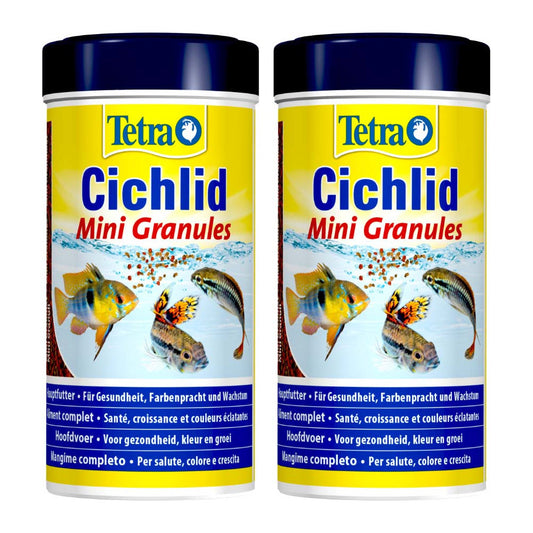 TETRA Aliment Complet Cichlid Mini Gran 250 Ml (lot De 2)