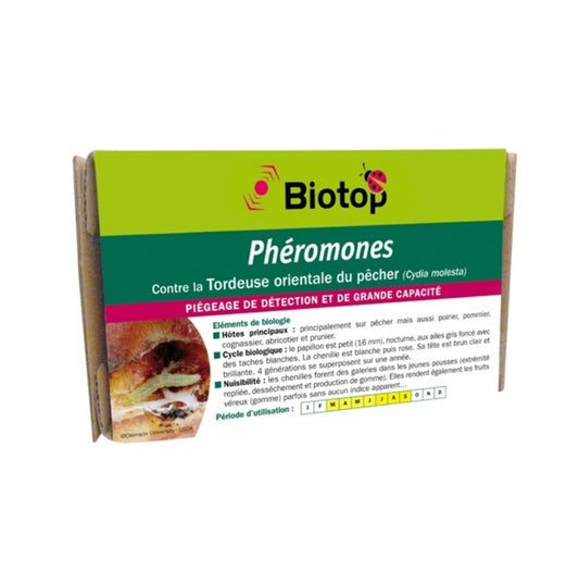  Phéromone Tordeuse Orientale Du Pêcher (2 Capsules)