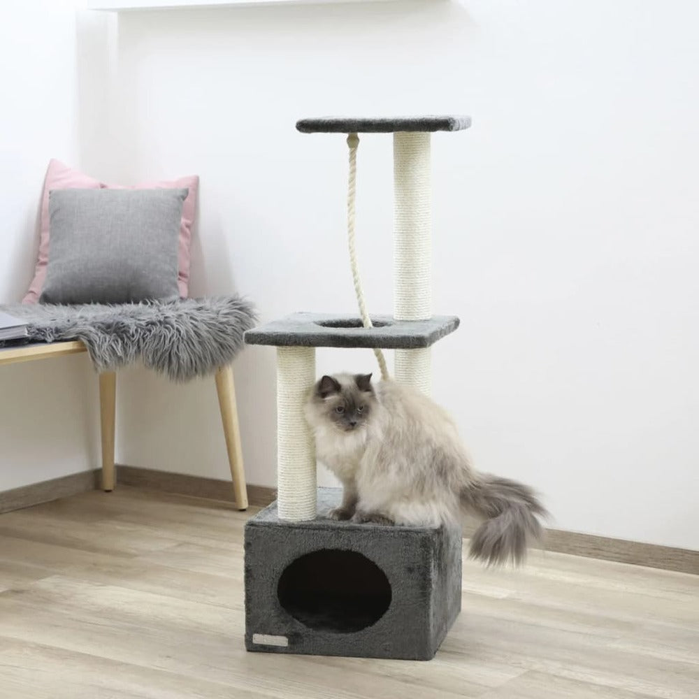 KERBL Arbre à Chat Platin Pro 106 Cm Anthracite
