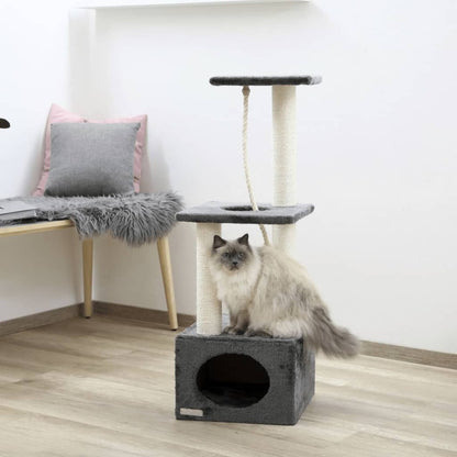 KERBL Arbre à Chat Platin Pro 106 Cm Anthracite