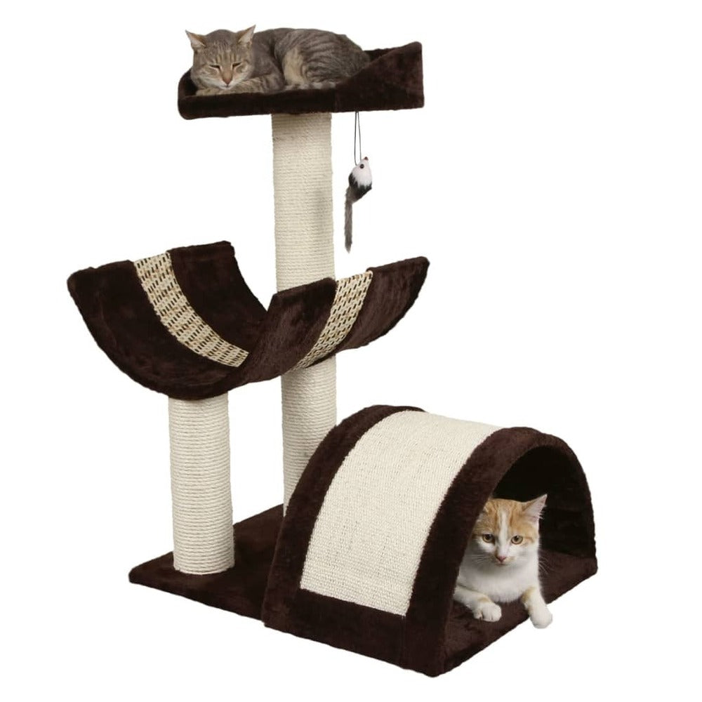 KERBL Arbre à Chat Safari 83 Cm Marron Foncé