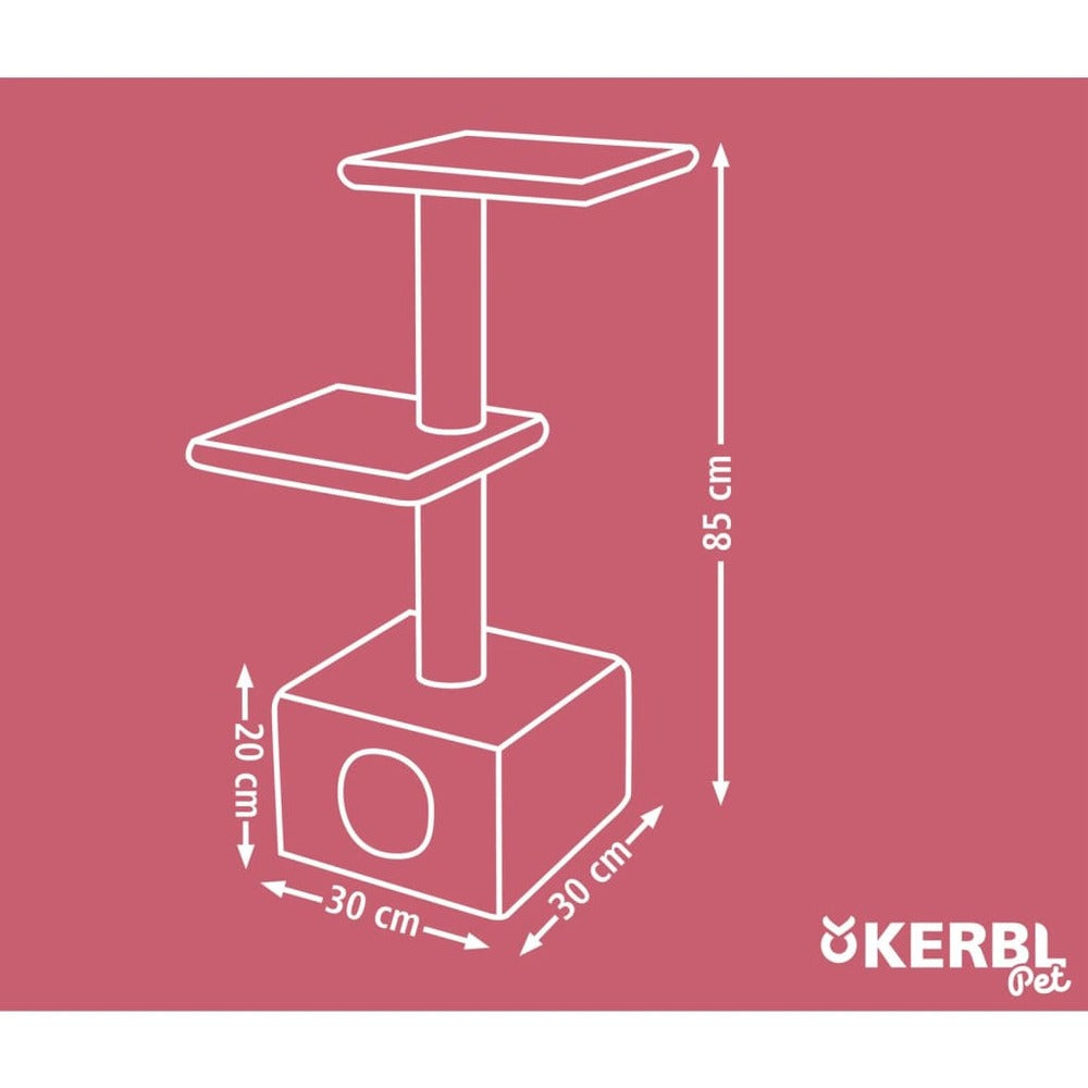 KERBL Arbre à Chat Venus Sweet 85 Cm Taupe
