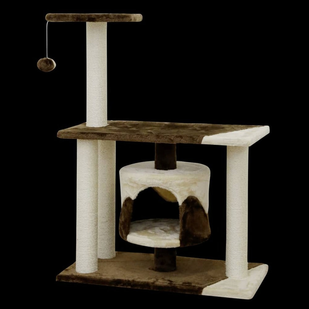 KERBL Arbre à Chat Jade Pro 96 Cm Marron Et Beige