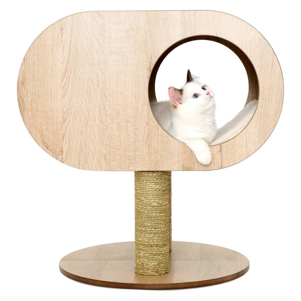  Arbre à Chat Cocon Molly 48x48x62 Cm Marron