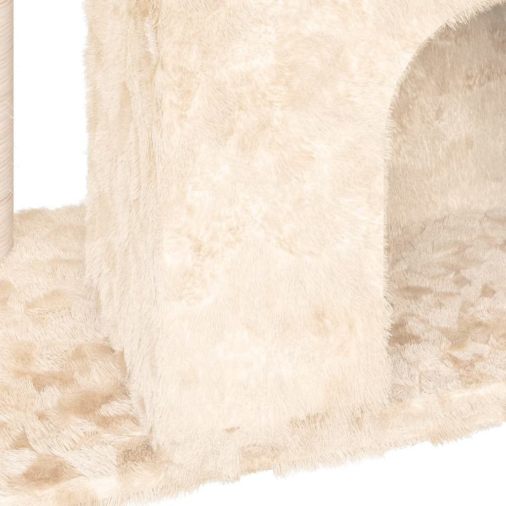 VIDAXL Arbre à Chat Avec Griffoir En Sisal Crème 51 Cm