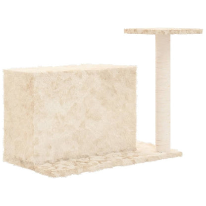VIDAXL Arbre à Chat Avec Griffoir En Sisal Crème 51 Cm