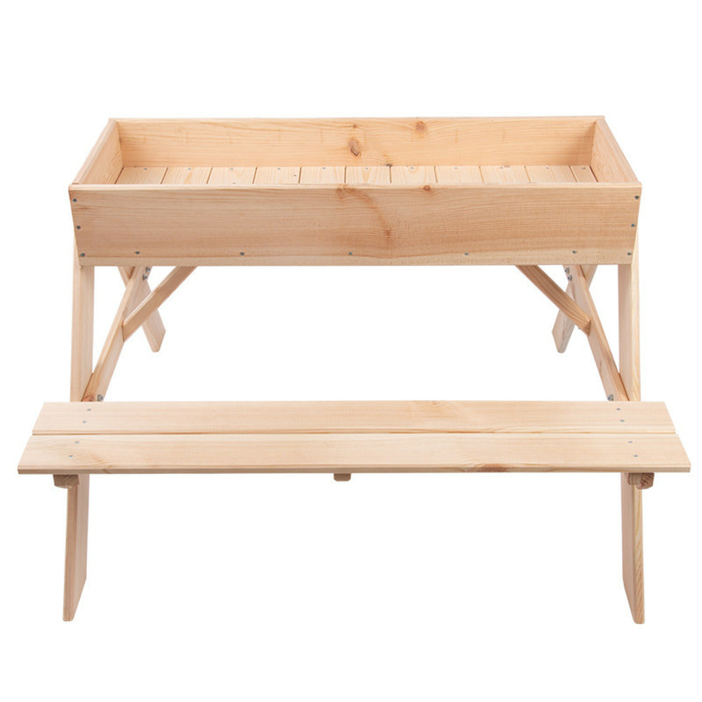 ESSCHERT DESIGN Table Pique Nique Enfant Bac à Sable