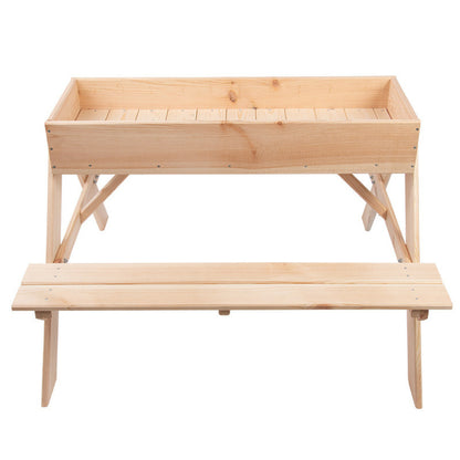 ESSCHERT DESIGN Table Pique Nique Enfant Bac à Sable