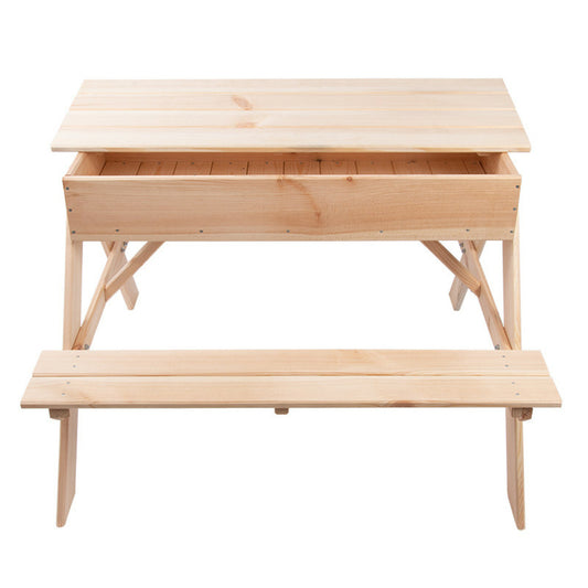 ESSCHERT DESIGN Table Pique Nique Enfant Bac à Sable