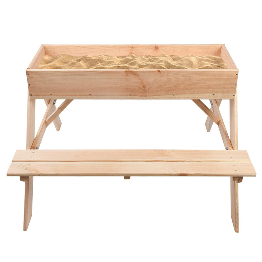 ESSCHERT DESIGN Table Pique Nique Enfant Bac à Sable