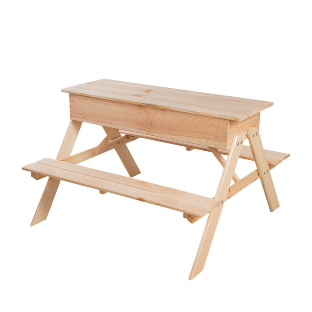 ESSCHERT DESIGN Table Pique Nique Enfant Bac à Sable