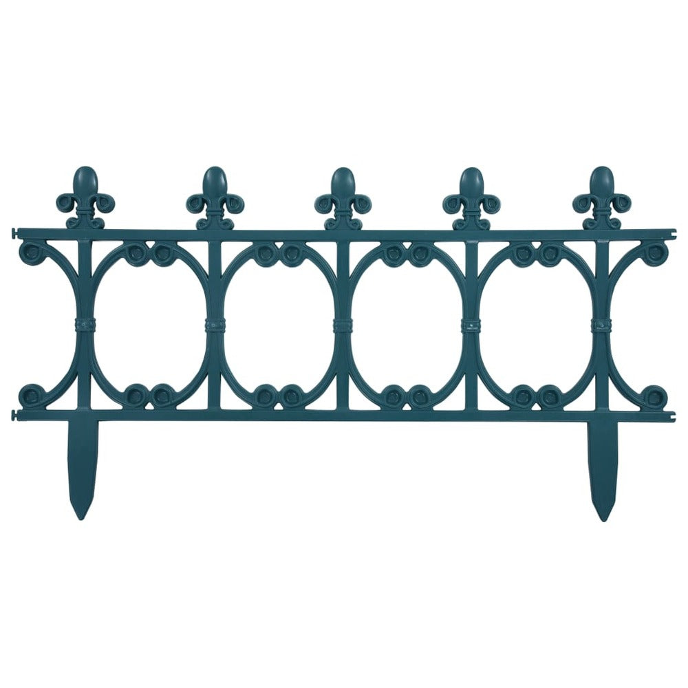 VIDAXL Bordures De Jardin 16 Pcs Vert 10 M Pp