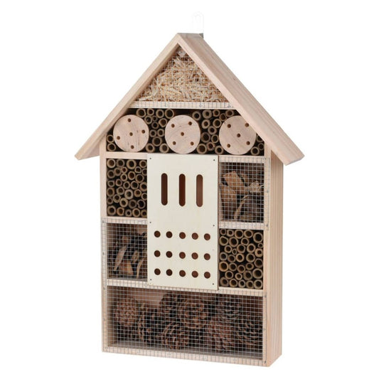 Progarden Hôtel à Insectes Xl Bois Naturel
