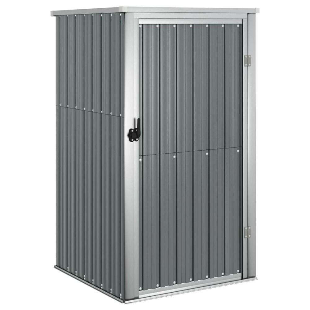 VIDAXL Abri à Outils De Jardin Gris 88x89x161 Cm Acier Galvanisé