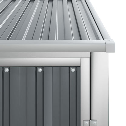 VIDAXL Abri à Outils De Jardin Gris 88x89x161 Cm Acier Galvanisé
