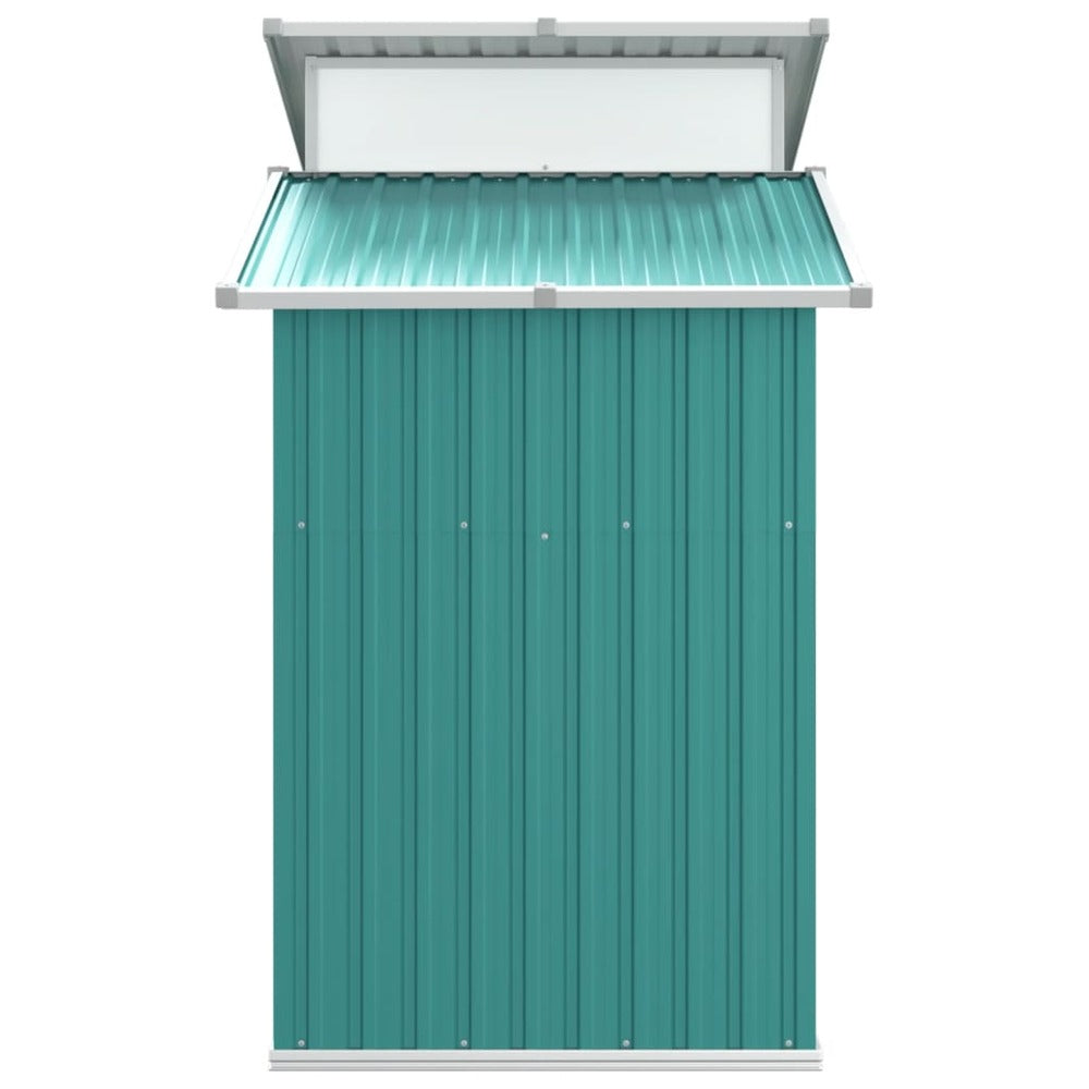 VIDAXL Abri De Jardin Vert 270x130x208,5 Cm Acier Galvanisé