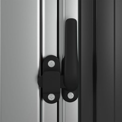 VIDAXL Abri De Jardin Anthracite 180,5x97x209,5 Cm Acier Galvanisé