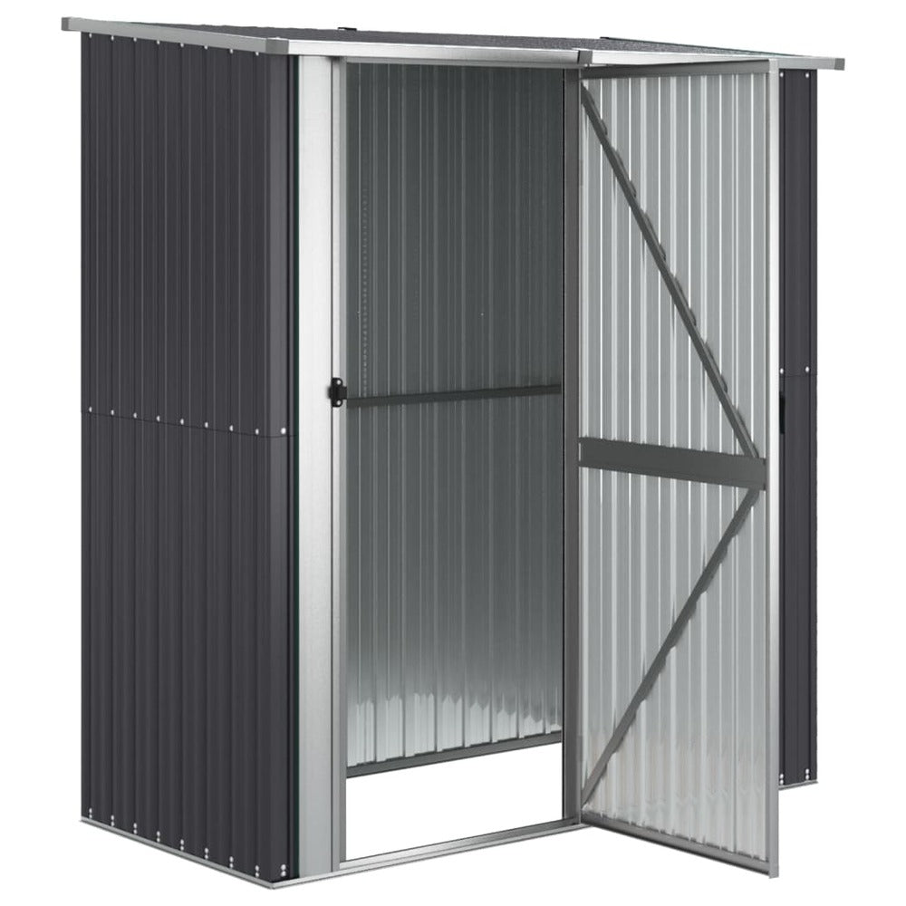 VIDAXL Abri De Jardin Anthracite 180,5x97x209,5 Cm Acier Galvanisé