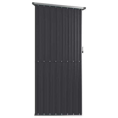 VIDAXL Abri De Jardin Anthracite 118,5x97x209,5 Cm Acier Galvanisé