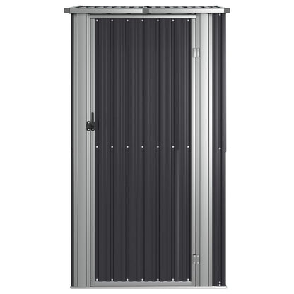 VIDAXL Abri De Jardin Anthracite 118,5x97x209,5 Cm Acier Galvanisé