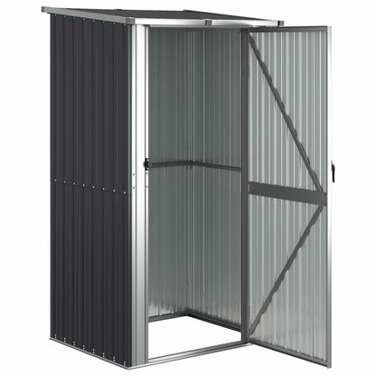 VIDAXL Abri De Jardin Anthracite 118,5x97x209,5 Cm Acier Galvanisé